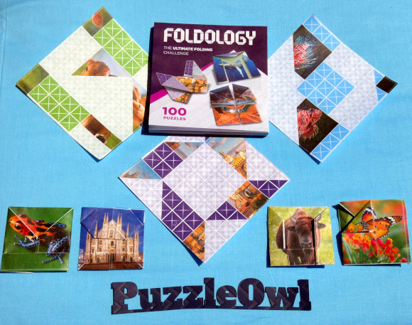 Foldology - The Origami Puzzle Game! Hands-On Brain Teasers for Teens & Adults